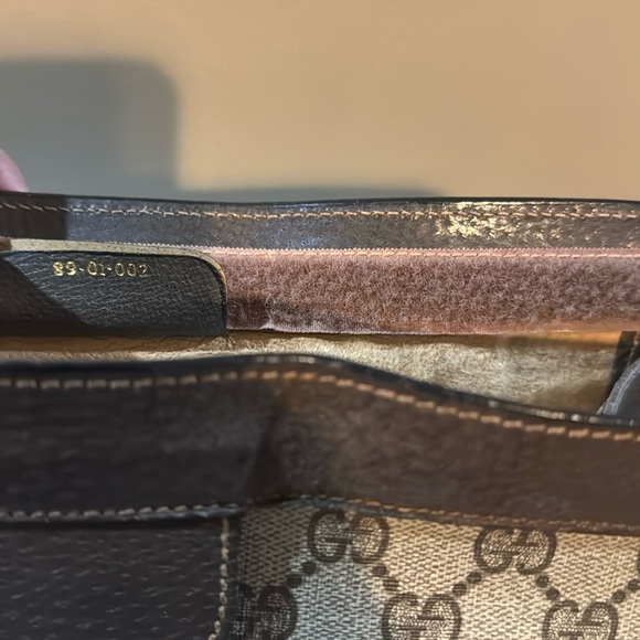 Gucci Ophidia Cherry Clutch-EUC Velcro Closure Added D Rings & Unbranded Strap - Picture 10 of 15